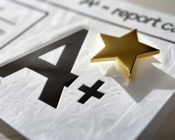 A+ report card